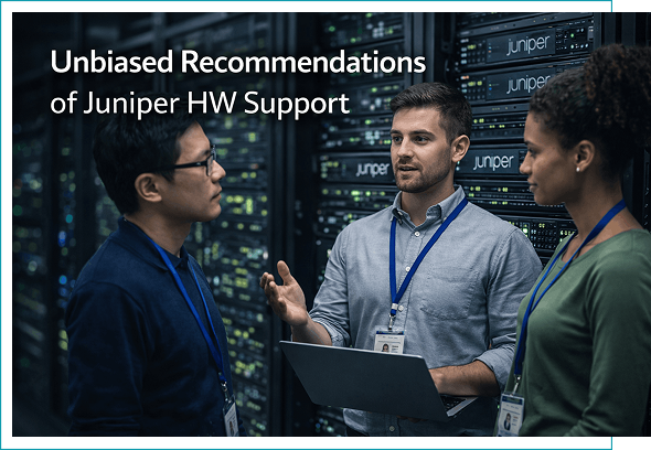 Juniper/Aruba Data Center Hardware support