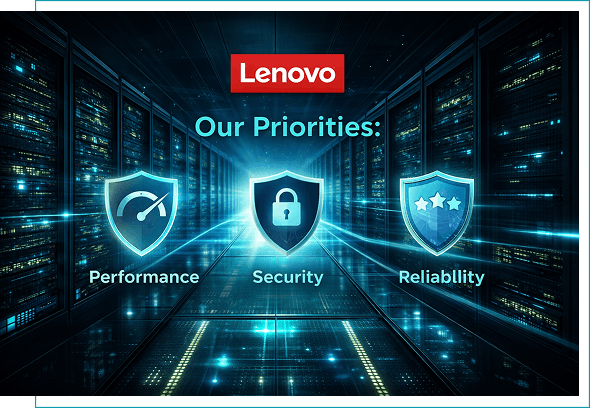 Our goals on lenevo servers