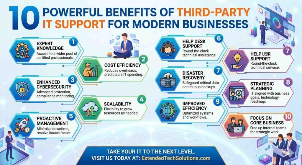 Benefits of Third-Party IT Support